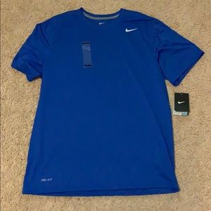 Nike blue dri-fit t-shirt